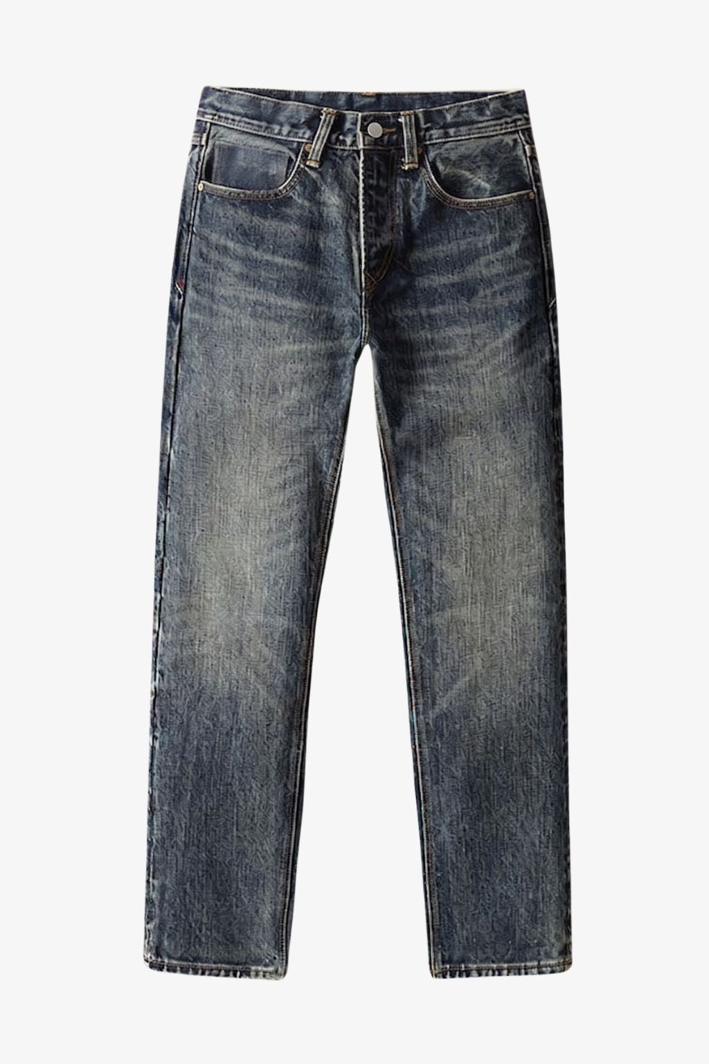 GŪFĒNG | 孤峰 Selvedge 25oz Straight, Heavy Vintage Wash Denim