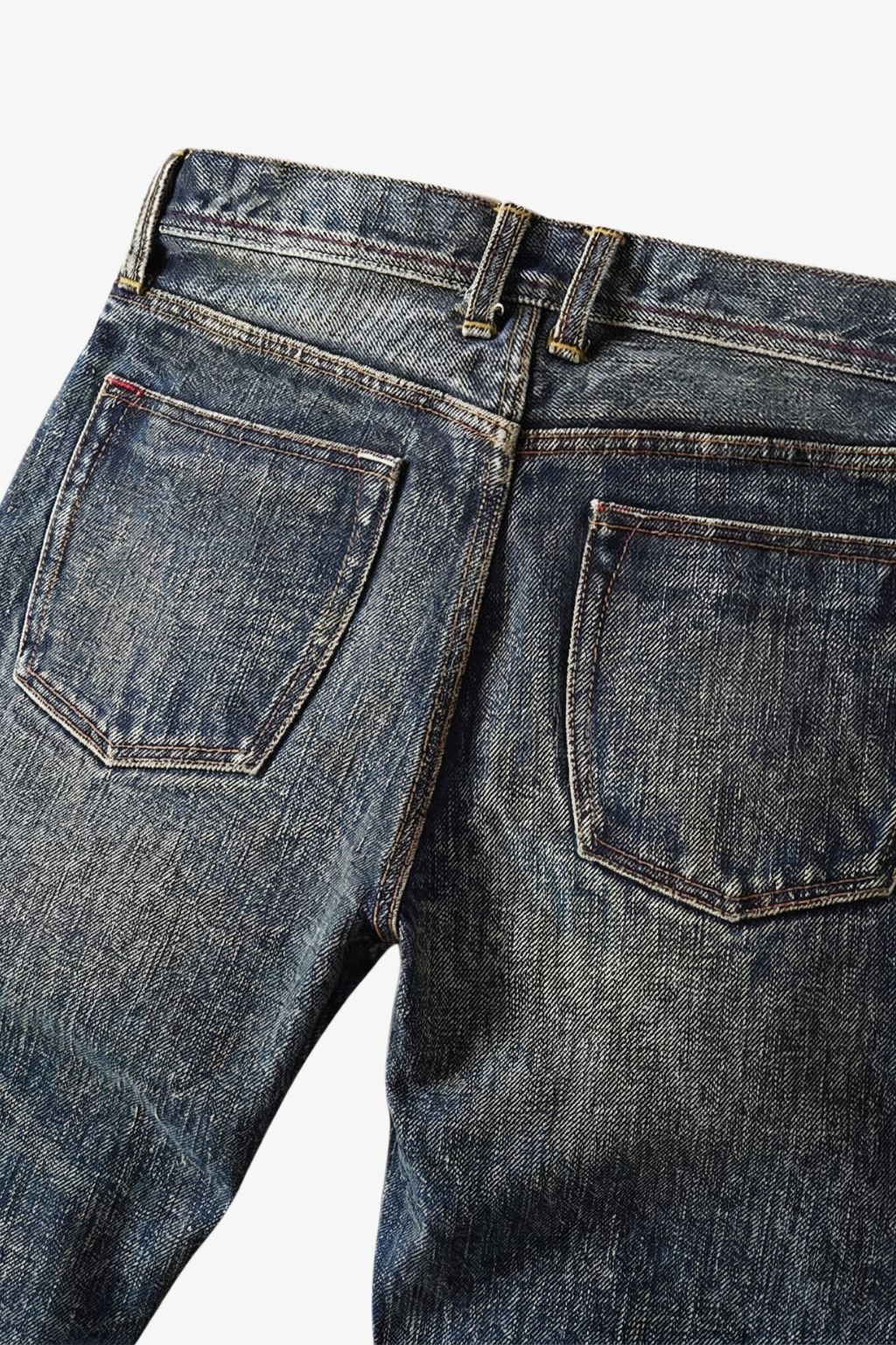 GŪFĒNG | 孤峰 Selvedge 25oz Straight, Heavy Vintage Wash Denim