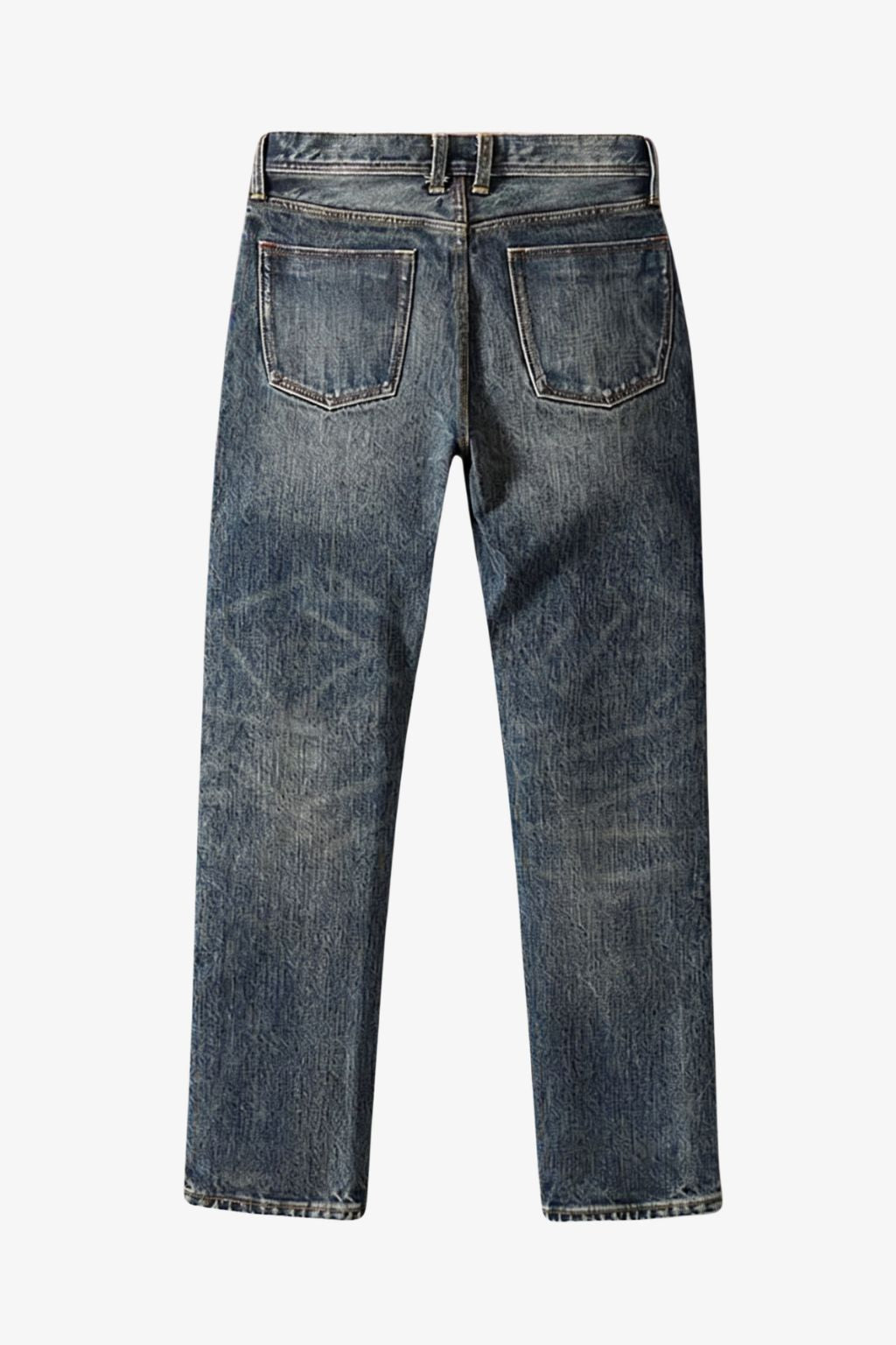 GŪFĒNG | 孤峰 Selvedge 25oz Straight, Heavy Vintage Wash Denim