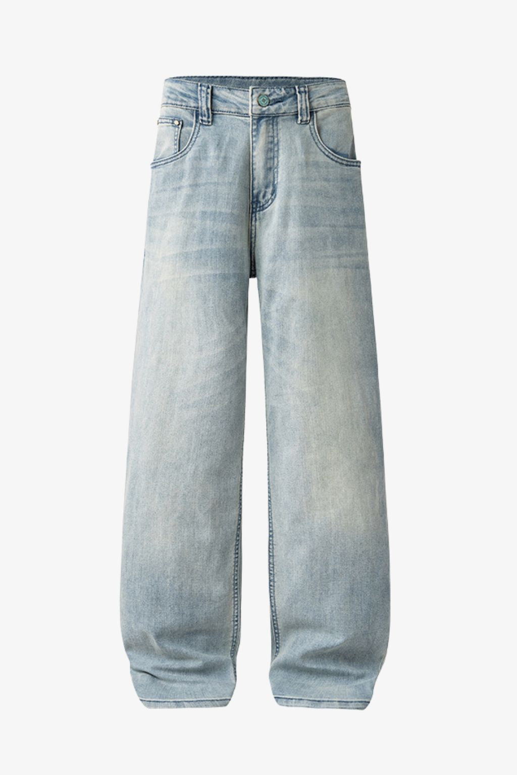 Light Wash Relaxed Denim