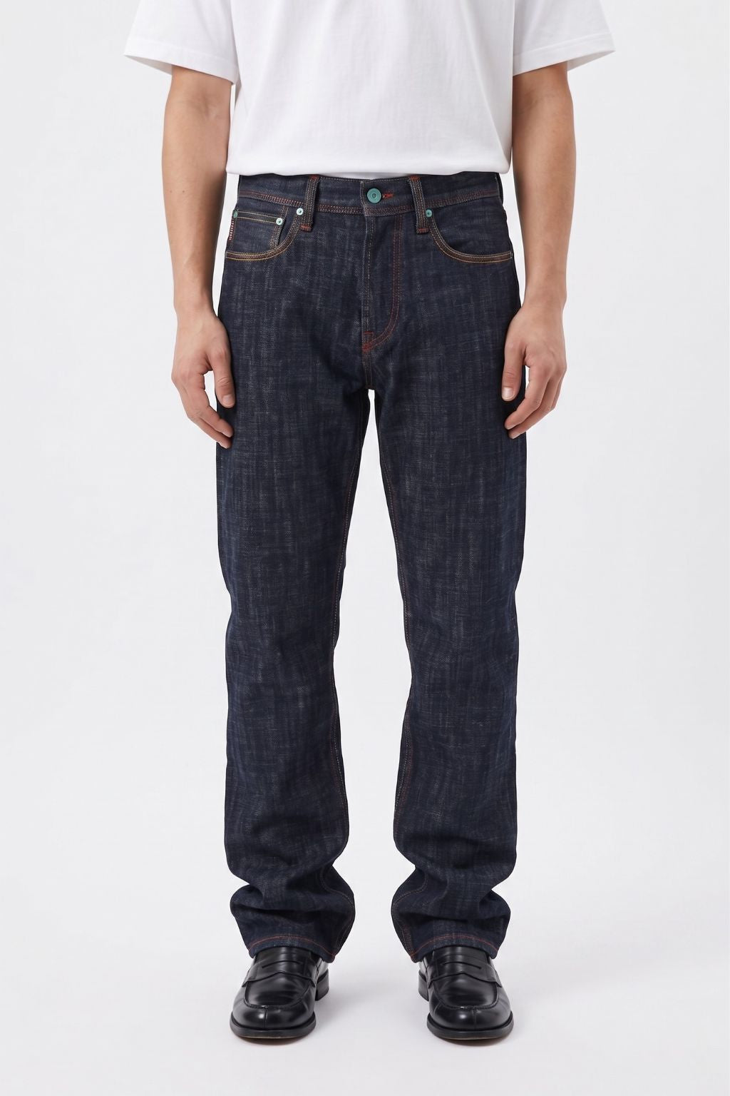 ÀNYÈ 暗夜 | Selvedge 12oz Straight Raw Indigo Denim