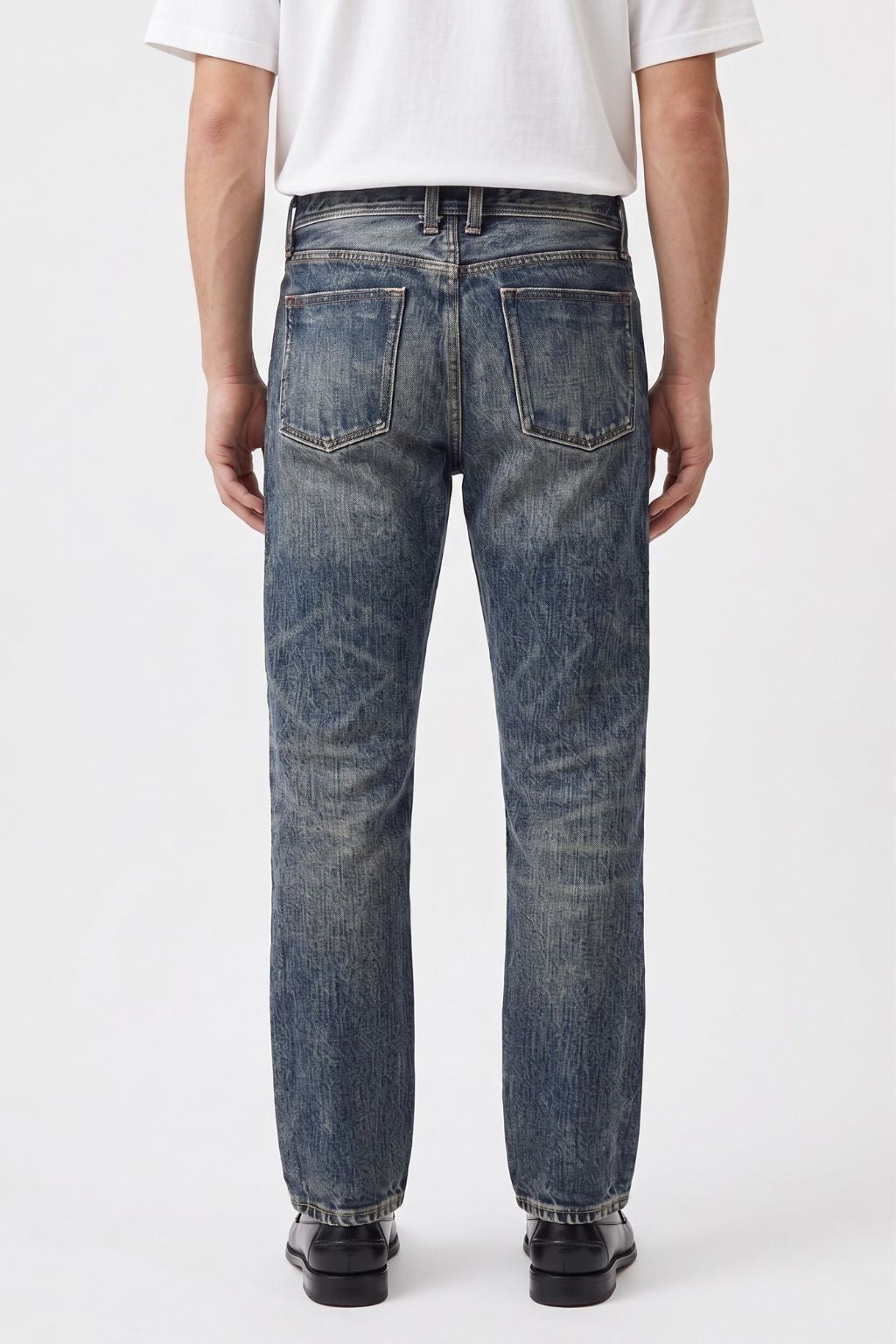 GŪFĒNG | 孤峰 Selvedge 25oz Straight, Heavy Vintage Wash Denim