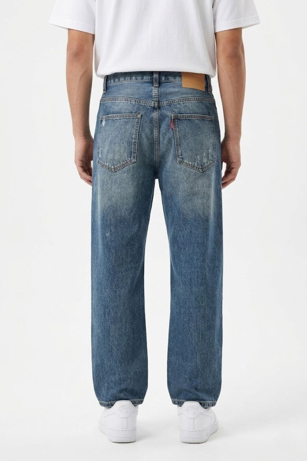 Relaxed Washed Denim