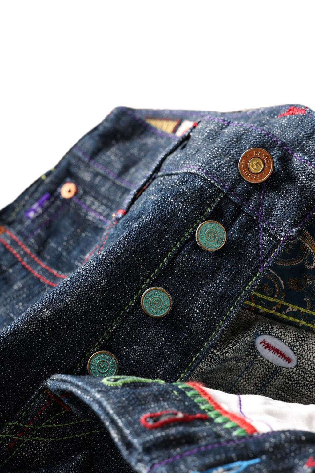 TIĀNSÈ | 天色 Selvedge 14oz Straight, Plant-Dyed Raw Indigo, Button Fly Denim