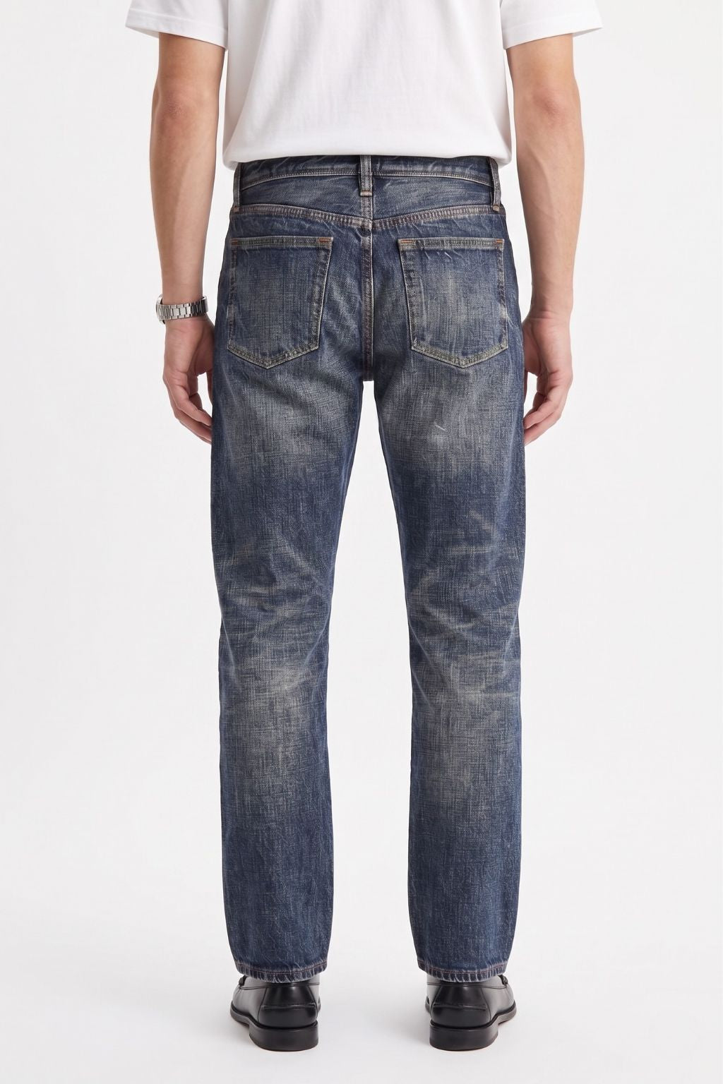 TIĚMǍ | 铁马 Selvedge 18oz Straight, Vintage Wash Denim