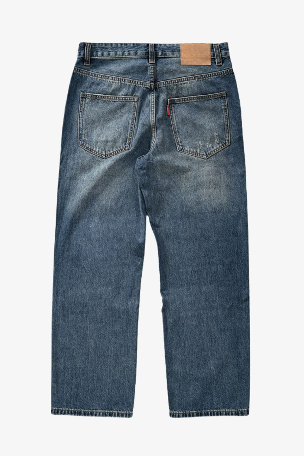 Relaxed Washed Denim