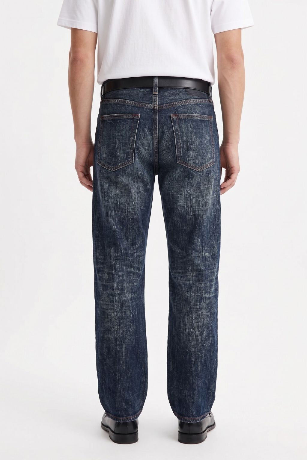 MÒYÚ | 墨雨 Selvedge 22oz Slubby Straight, Dark Indigo Denim